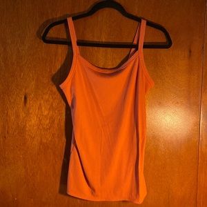 Orange Tank Top